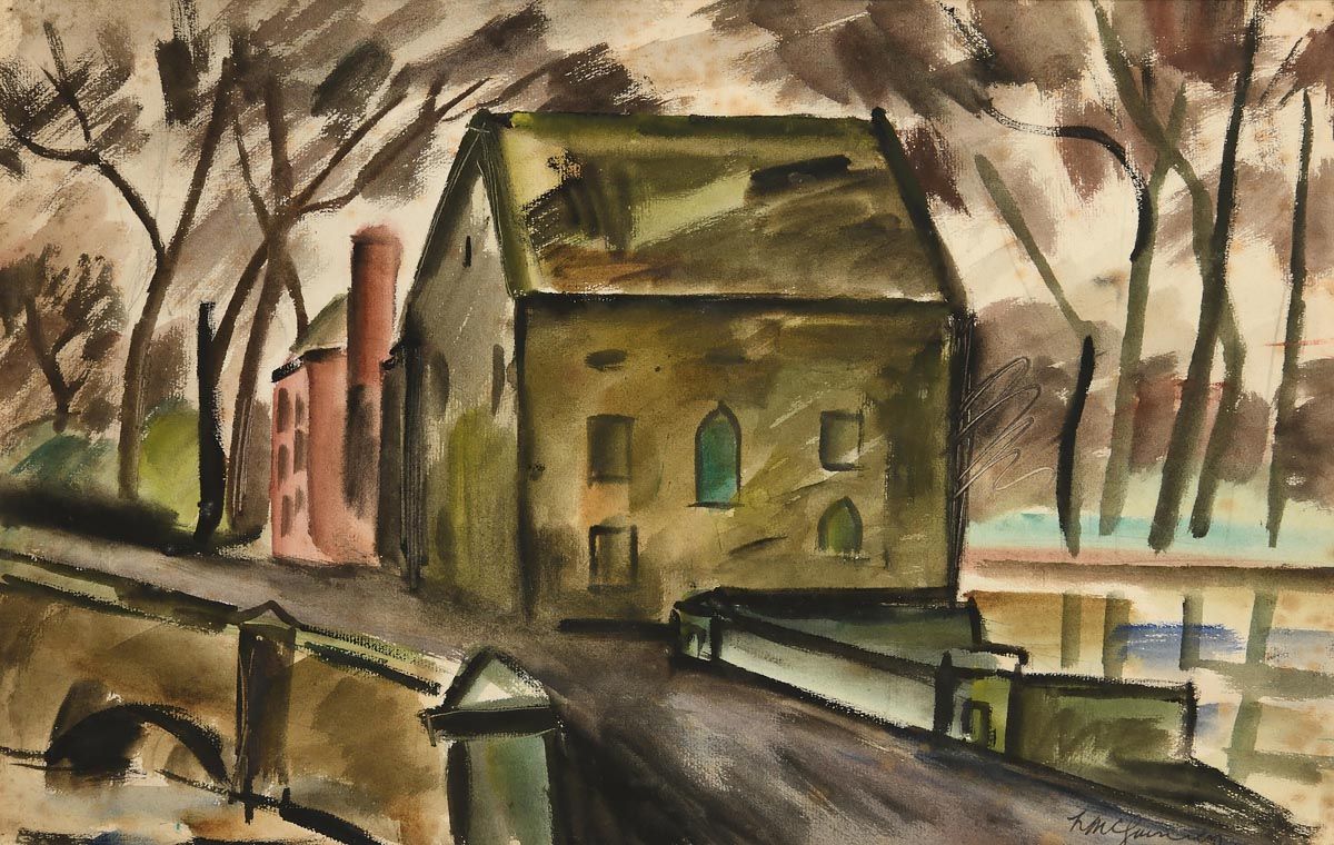Norah Allison McGuinness, The Old Mill at Morgan O'Driscoll Art Auctions
