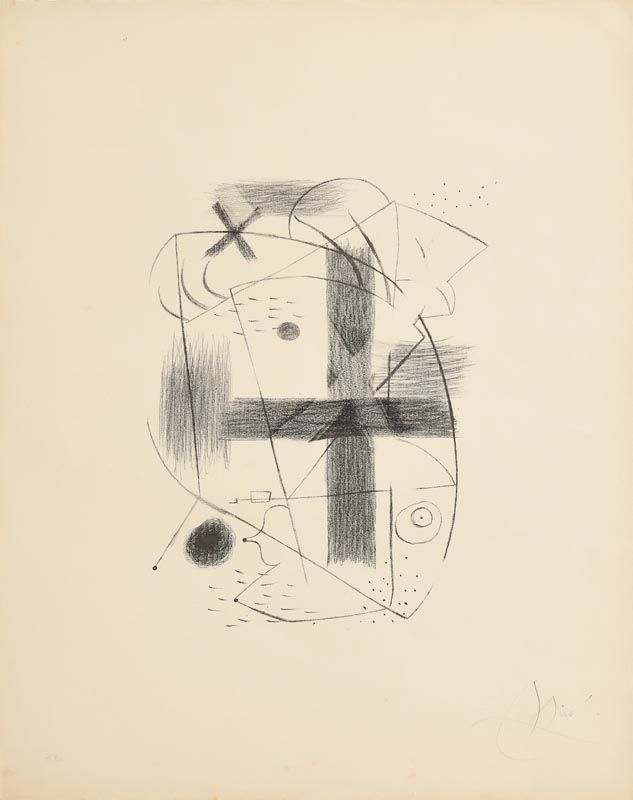 Joan Miro, Lithograph II (1930) at Morgan O'Driscoll Art Auctions