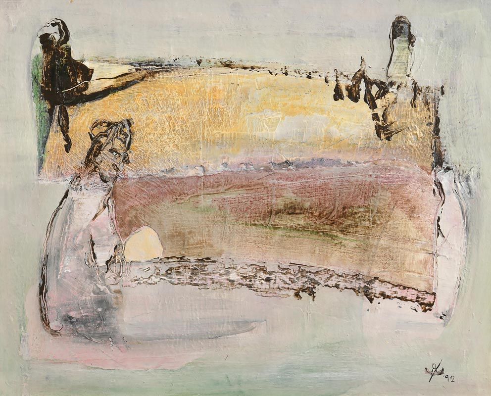 John Kingerlee, Figures in Landscape (1992) at Morgan O'Driscoll Art Auctions