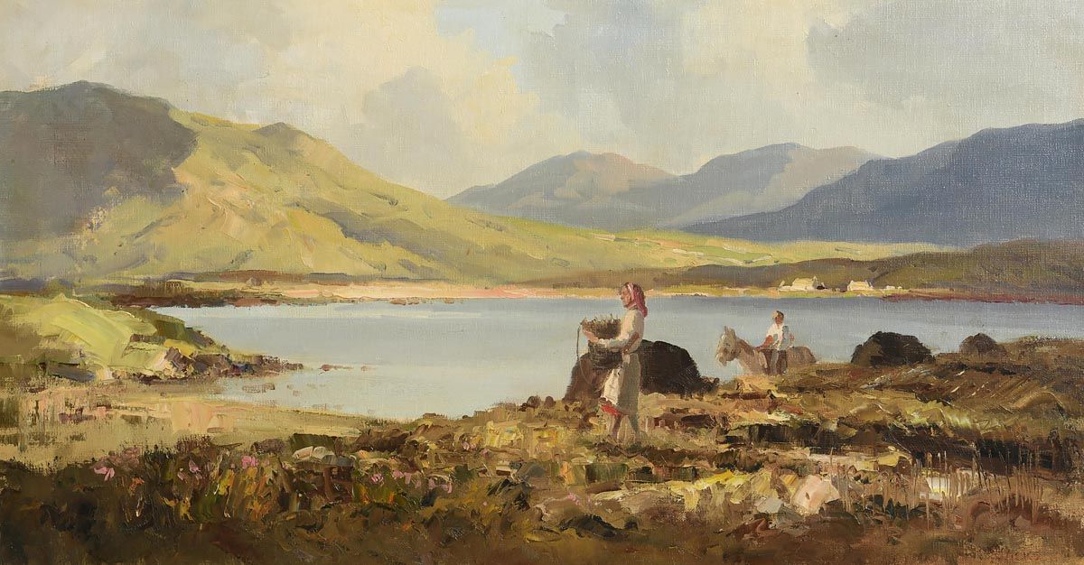 Maurice Canning Wilks, Landscape, Near Recess, Connemara at Morgan O'Driscoll Art Auctions
