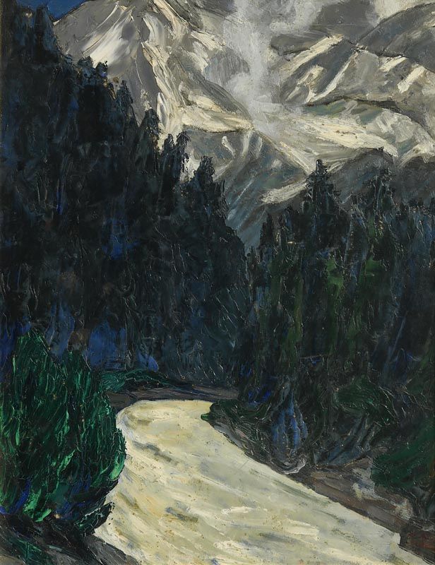 Mabel Florence Young, Alpine Landscape at Morgan O'Driscoll Art Auctions