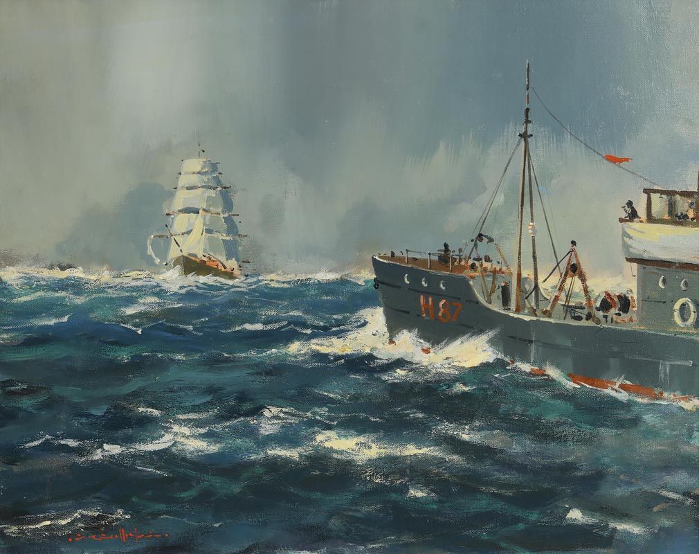 George K. Gillespie, On the High Seas at Morgan O'Driscoll Art Auctions