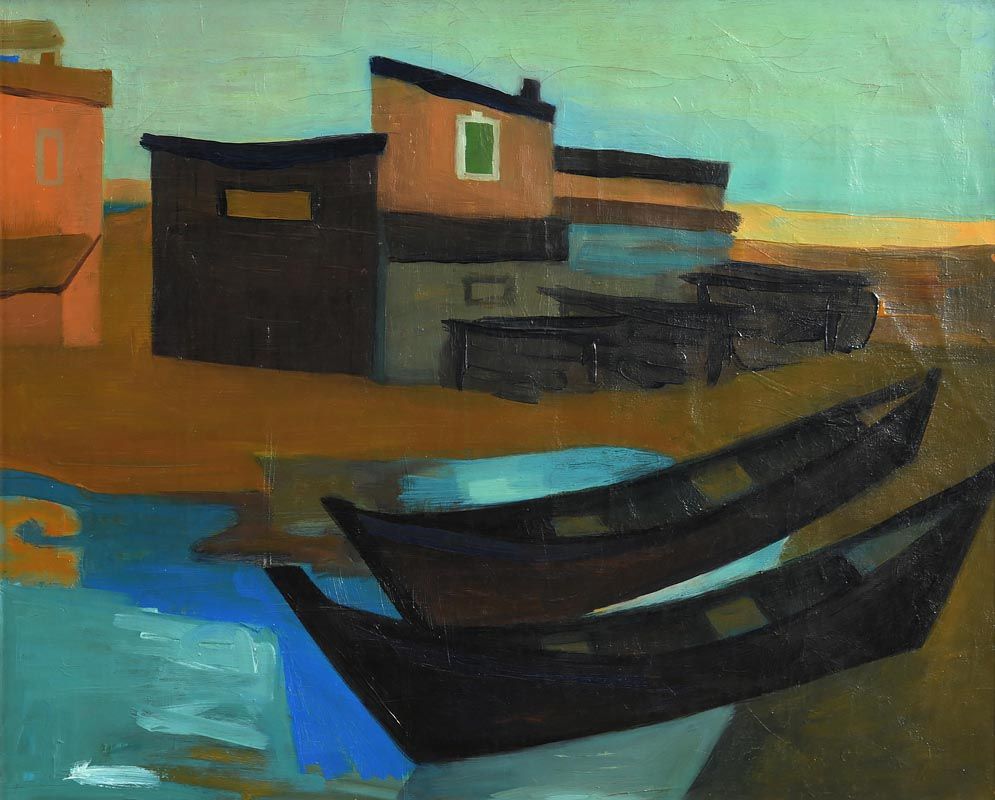 Arthur Armstrong, Spanish Harbour at Morgan O'Driscoll Art Auctions