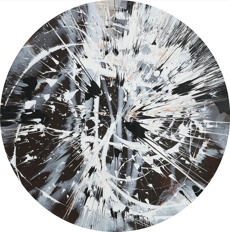 Damien Hirst, Circle Spin Painting (2009) at Morgan O'Driscoll Art Auctions