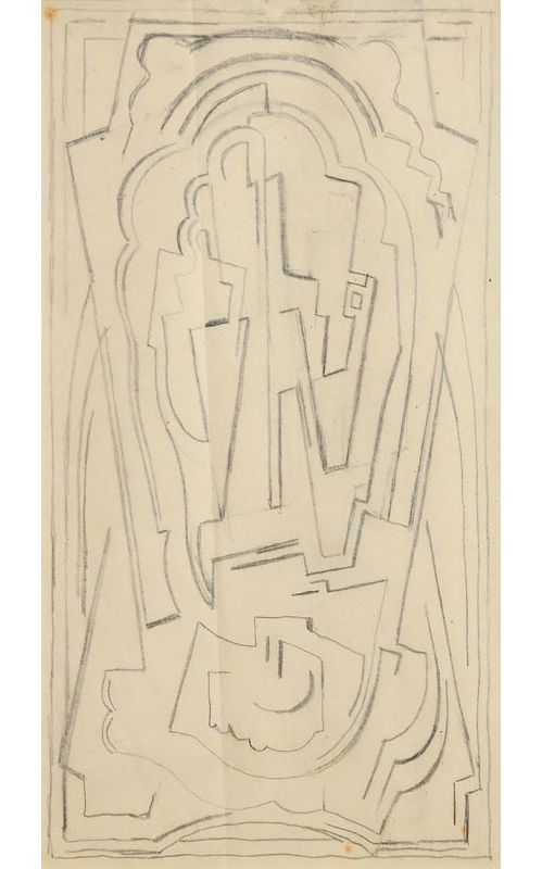 Mainie Jellett, Composition (c.1927) at Morgan O'Driscoll Art Auctions