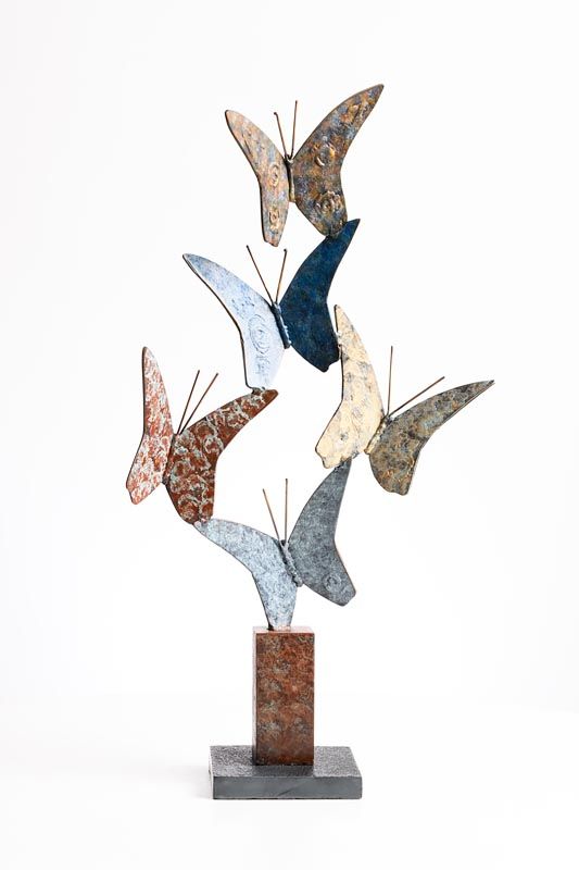 Ray Delaney, Butterfly Dance (2021) at Morgan O'Driscoll Art Auctions