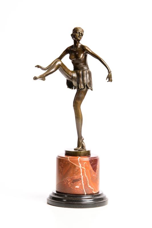20th Century Continental School, Lady Dancing at Morgan O'Driscoll Art Auctions