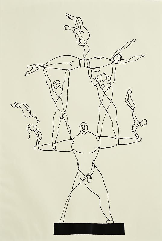 Alexander Calder, The Brass Family 1927 at Morgan O'Driscoll Art Auctions