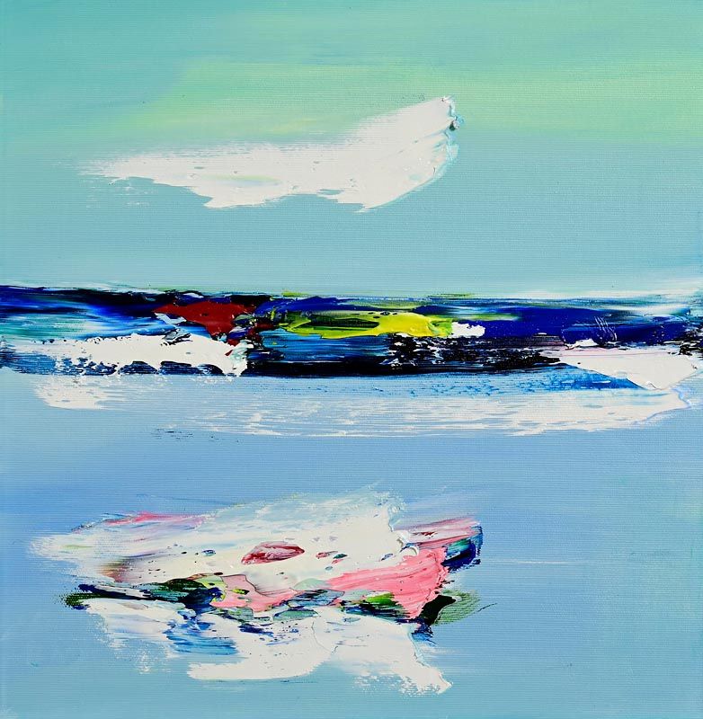 Majella O'Neill Collins, Summer Seas, Sherkin Island at Morgan O'Driscoll Art Auctions