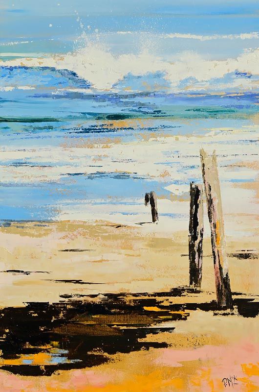 Paula McKinney, Approaching White Breakers at Morgan O'Driscoll Art Auctions