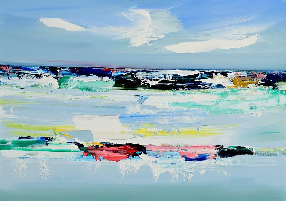 Majella O'Neill Collins, Towards Heir Island (2020) at Morgan O'Driscoll Art Auctions