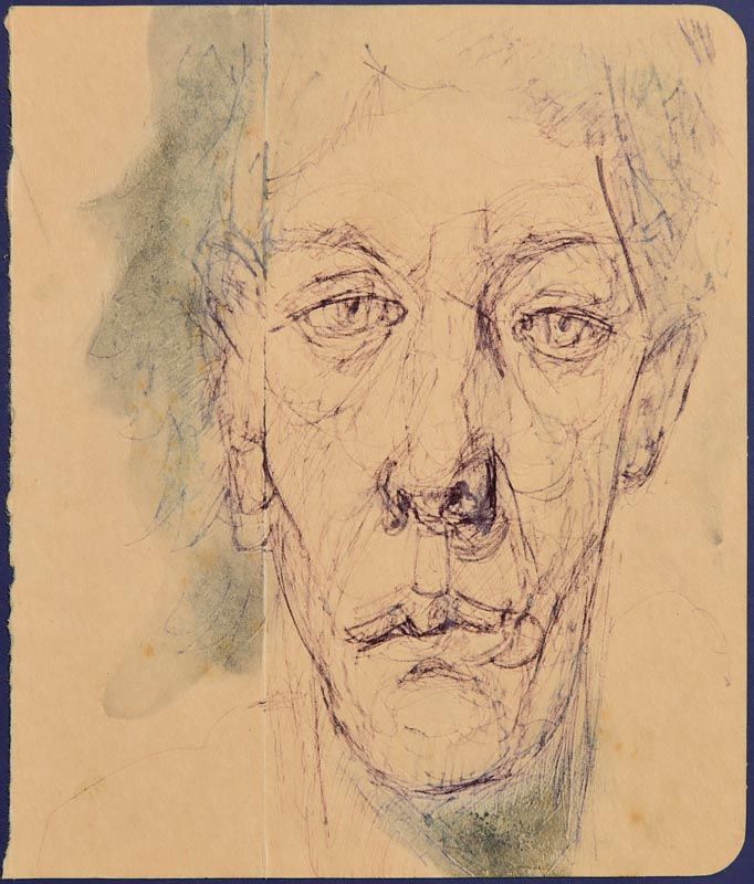 Edward McGuire, Self Portrait (1986) at Morgan O'Driscoll Art Auctions
