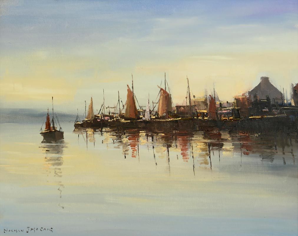 Norman J. McCaig, Youghal Harbour at Morgan O'Driscoll Art Auctions