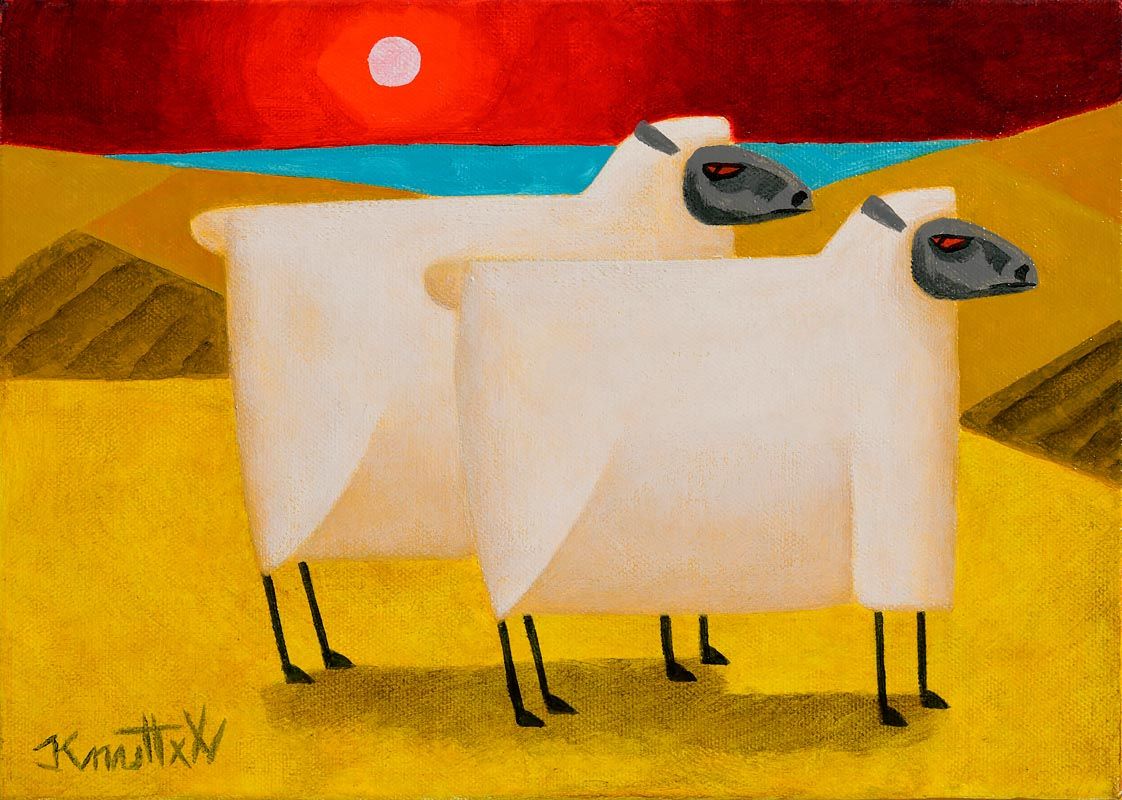 Graham Knuttel (1954-2023), Ewe See It Too? at Morgan O'Driscoll Art Auctions