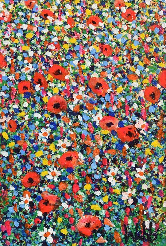Kenneth Webb, Poppies in a Meadow at Morgan O'Driscoll Art Auctions