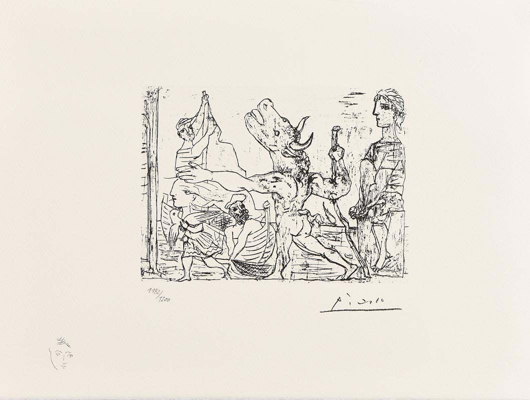 Pablo Picasso, Vollard Sweet No.XCV at Morgan O'Driscoll Art Auctions