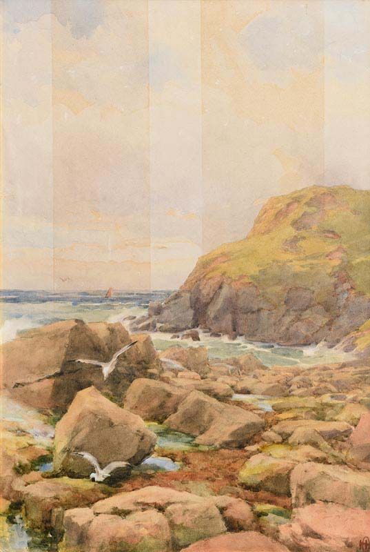 Helen O'Hara, Seascape at Morgan O'Driscoll Art Auctions