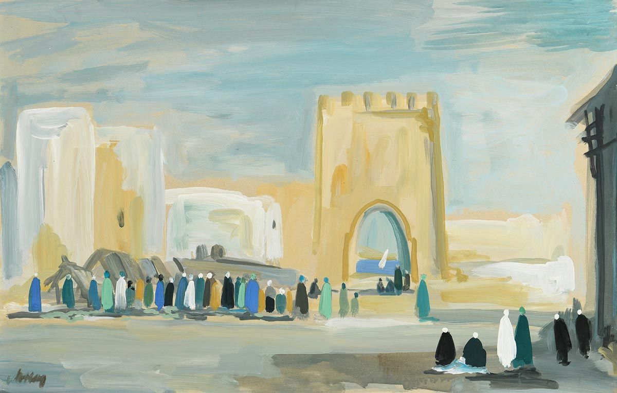 Markey Robinson, Walls of Algeria (1991) at Morgan O'Driscoll Art Auctions