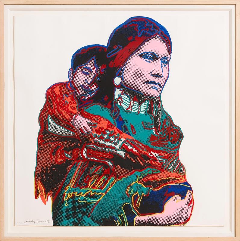 Lot 34 - 'Mother and Child from Cowboys and Indians (1986 ...